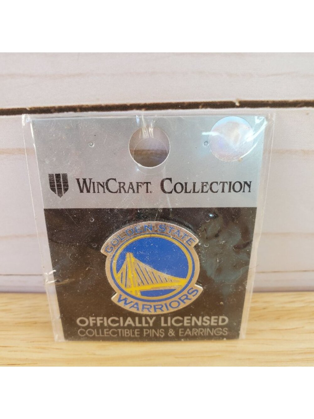 Golden State Warriors Collectible Pin Officially Licensed Logo New In Package